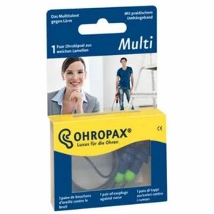 Füldugó Ohropax Műanyag Multiplus (1pár) 