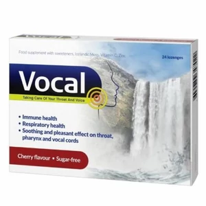 Vocal Szopogató Tabletta Cseresznye Ízű 24x