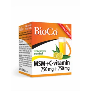 BioCo MSM + C Vitamin 750mg + 750mg Italpor
