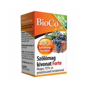 Bioco Szőlőmag FORTE Tabletta Megapack 100db