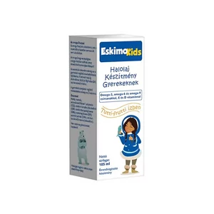 Eskimo Kids halolaj gyerekeknek tutti-frutti ízben 105 ml