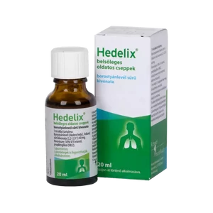 Hedelix belsőleges oldatos cseppek 20ml