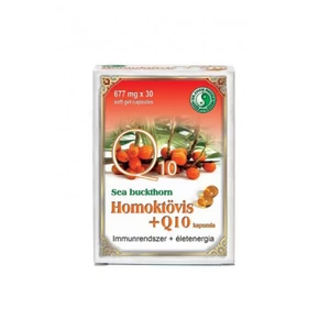 Homoktövis+Q10 677mg Lágyzselatin Kapszula DR.CHEN