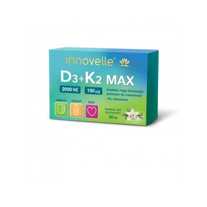 Innovelle D3+K2 Max 2000NE Rágótabletta 30db 