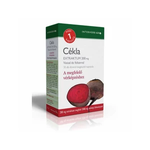 Interherb Cékla Extraktum Kapszula 30db