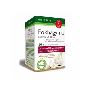 Interherb Fokhagyma Extraktum Kapszula 60db 