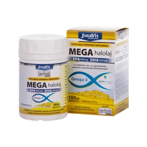 JutaVit MEGA Omega-3 halolaj kapszula 100x