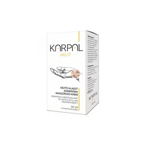Karpal Akut masszázskrém kéztőalagút szindróma kezelésére 50ml