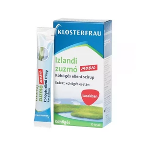 Klosterfrau Izlandi zuzmó szirup tasakban 10x10ml