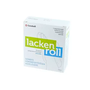 Lackenroll 50 mg/ml gyógyszeres körömlakk 2,5ml