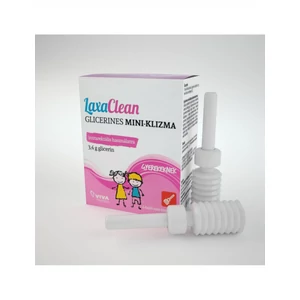 LaxaClean Glicerines Mini-Klizma Gyermekeknek Székrekedés Ellen