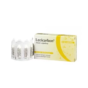 Lecicarbon végbélkúp felnőtteknek 10x