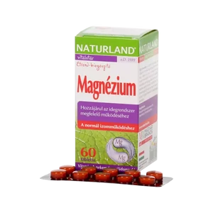 Naturland Magnézium tabletta 60x