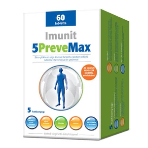 Imunit 5 Prevemax Szájban Oldódó Tabletta 60x