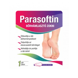 Parasoftin Bőrhámlasztó Zokni