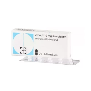 Zyrtec filmtabletta 20x