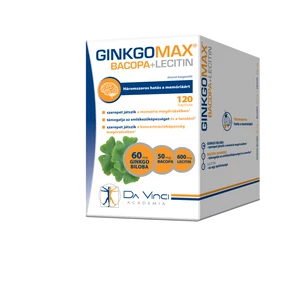 GinkgoMAX + Bacopa + Lecitin lágyzselatin kapszula 120x