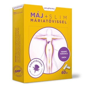 Yespharma Máj + Slim máriatövissel kapszula (60x)