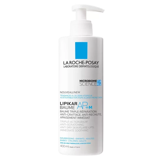 LA ROCHE-POSAY Lipikar AP+Max Lipidpótló testápoló balzsam (400ml)