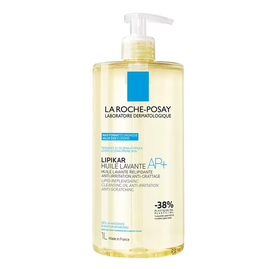 LA ROCHE-POSAY Lipikar AP+ tusfürdő olaj (1000ml)