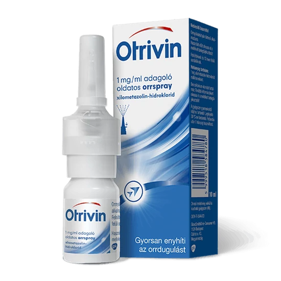 Otrivin 1mg/ml Adagoló Oldatos Orrspray 10ml