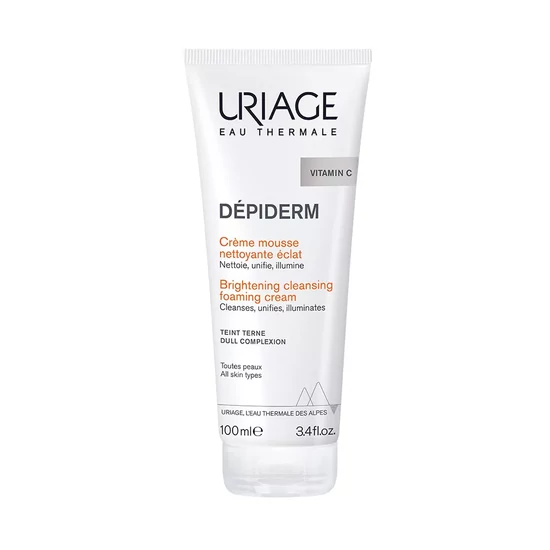 URIAGE Dépiderm ragyogást fokozó habzó lemosó pigmentfoltos bőrre (100ml)
