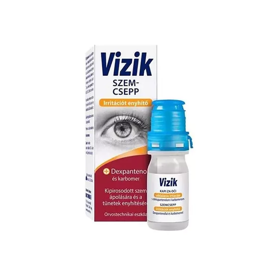 Vizik irritációt enyhítő szemcsepp 10ml