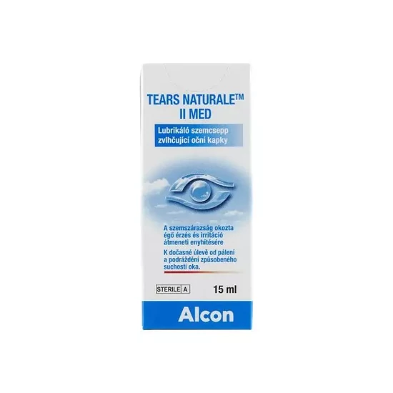 Tears Naturale II Med lubrikáló szemcsepp 15ml