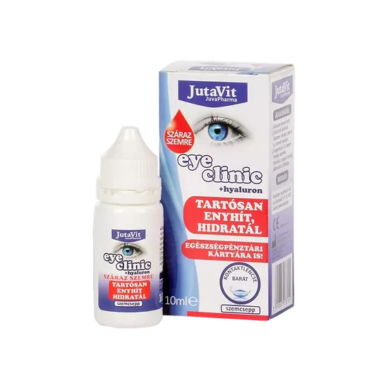 JutaVit Eye Clinic szemcsepp száraz szemre 10ml