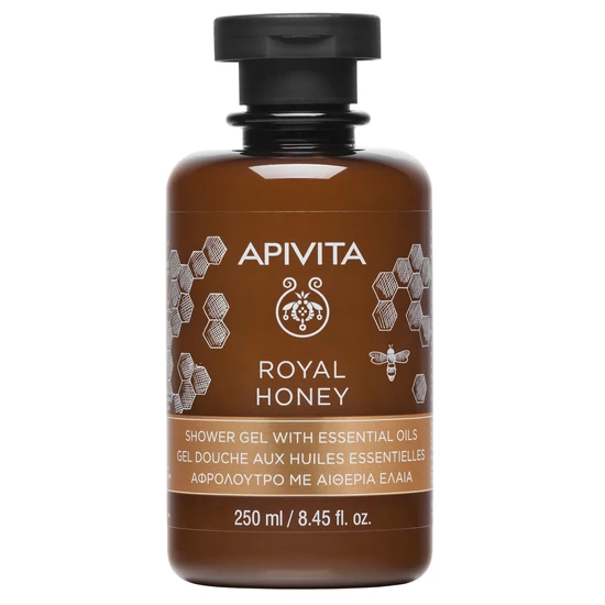 APIVITA Tusfürdő száraz bőrre - Royal Honey 250ml