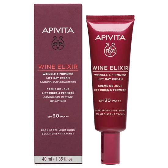 APIVITA WINE ELIXIR RÁNCTALANÍTÓ ARCKRÉM SPF30 40ml
