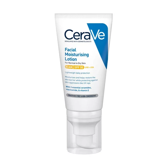 CERAVE Hidratáló nappali arckrém SPF50 (52ml) 