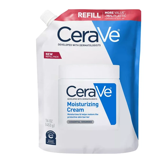 CERAVE Hidratáló krém arcra és testre utántöltő (453g)