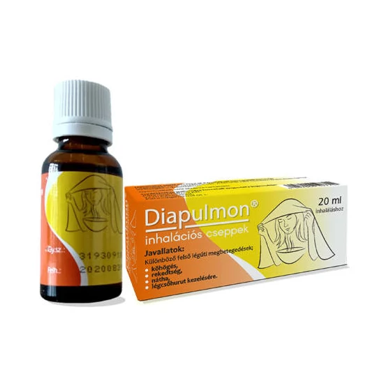 Diapulmon Inhalációs Cseppek 20ml