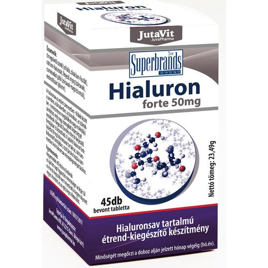 Jutavit Hialuron Forte 50mg bevont tabletta 45x