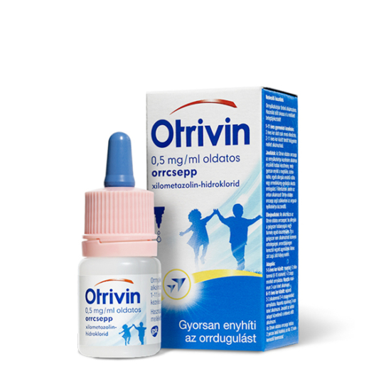 Otrivin Rapid 0,5mg/ml Oldatos Orrcsepp gyermek 10ml