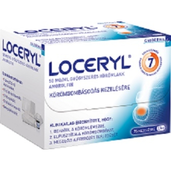 Loceryl 50mg/Ml Gyógyszeres Körömlakk 2,5ml