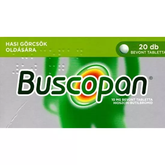 Buscopan 10mg Bevont Tabletta 20x