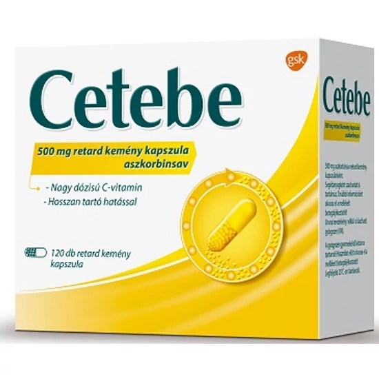 Cetebe 500mg Retard Kemény Kapszula 120x