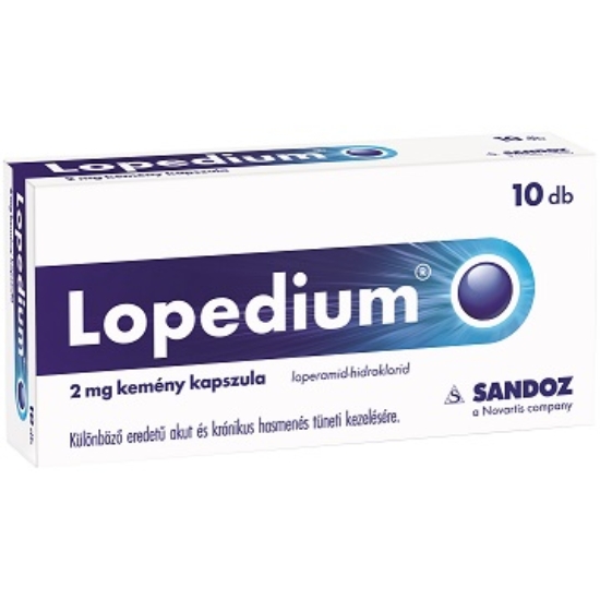 Lopedium 2mg Kemény Kapszula 10x