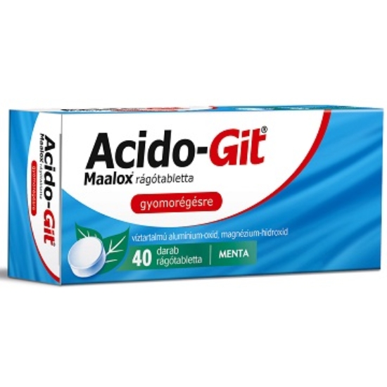 Acido-git Maalox  Rágótabletta 40x