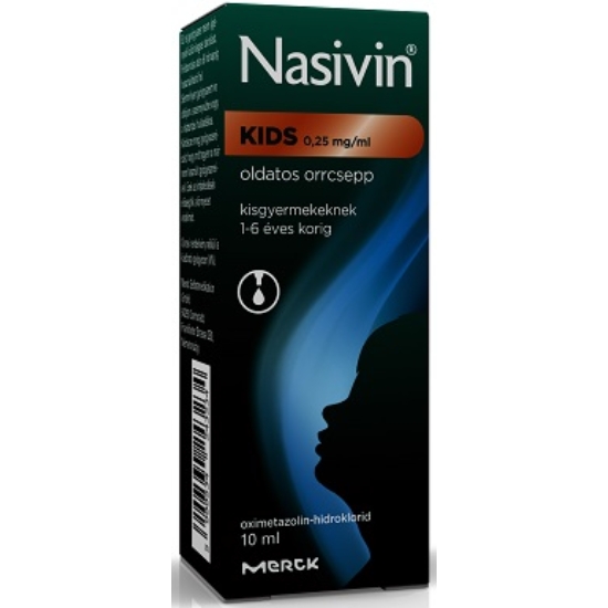 Nasivin Kids 0,25mg/ml Oldatos Orrcsepp 10ml