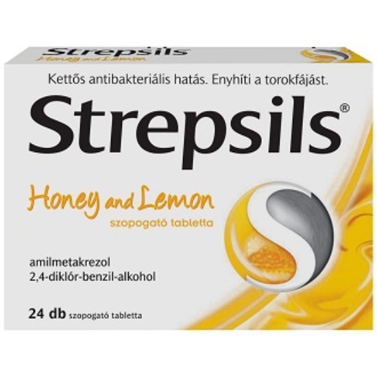 Strepsils Honey And Lemon Tabletta 24x