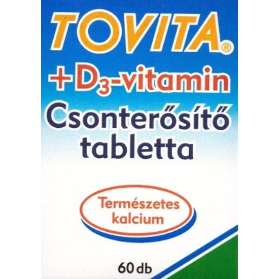 Tovita Csonterősítő + D3 Tabletta 60x