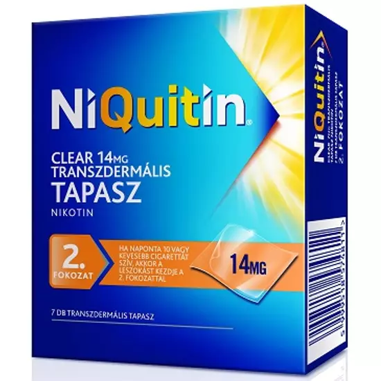 Niquitin Clear 14mg Transzdermális Tapasz 7x