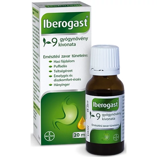 Iberogast Belsőleges Oldatos Cseppek 20ml