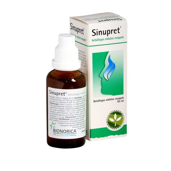 Sinupret Belsőleges Oldatos Cseppek 50ml