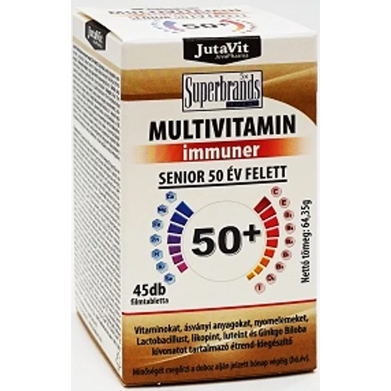 Jutavit Multivitamin Tabletta Senior 50+ 45x