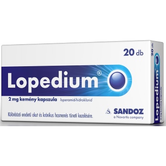 Lopedium 2mg Kemény Kapszula 20x