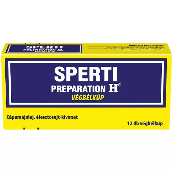 Sperti Preparation H végbélkúp 12x